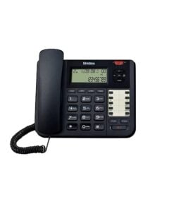 Uniden Tel Corded 2 Line 8502 Black