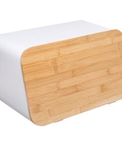 Bread Box Iron With Bamboo