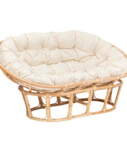 Seram Rattan Mamasan 2 Seats Bench