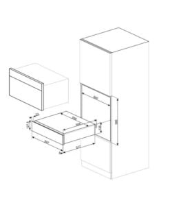 Smeg Built-In Warmer Drawer 21 Liters
