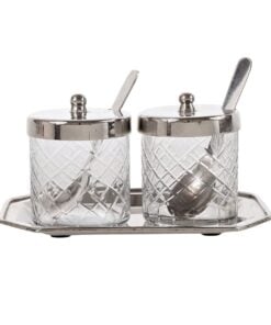 Set Of 2 Glass Jars Tableau