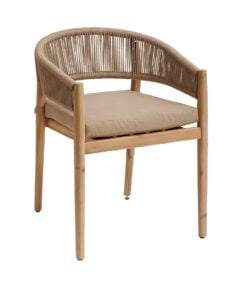 Tevio Dining Armchair Honey
