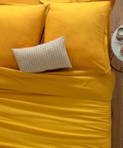 Duvet Cover Ocher 240X220