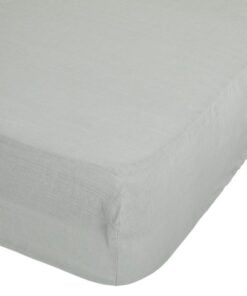 Fitted Sheet 100 Lin Celadon 160X200