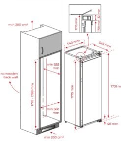 Teka Built-In Freezer 8 Drawers
