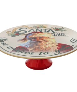 Cake Stand-Santa 29X29X12cm