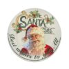 Plastic Plate Santa Design 33