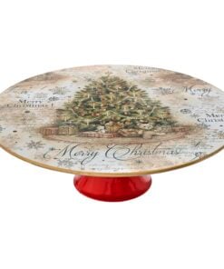 Cake Stand With Tree 29X12