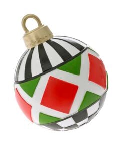 Resin Christmas Ball 20X20X24