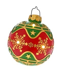 Red/Green Polyresin Christmas