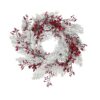 Snowy Wreath- Red Berries 55