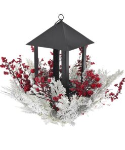 Candle Holder Lantern-Berries