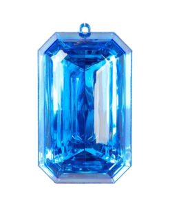 Rectangle Jewel Blue