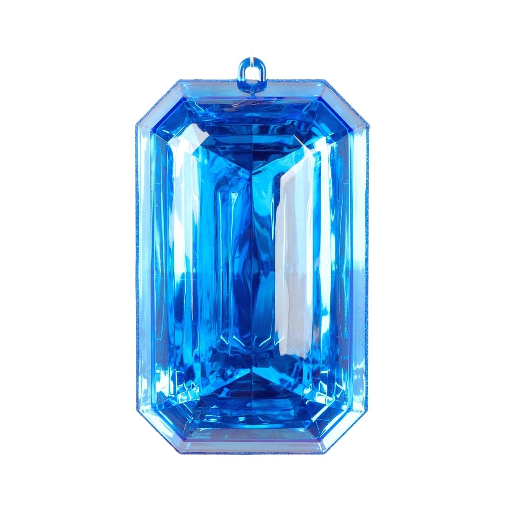 Rectangle Jewel Blue Rectangle Jewel Blue