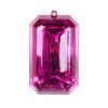 Rectangle Jewel Fuchsia Rectangle Jewel Fuchsia