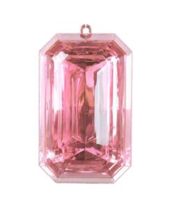 Rectangle Jewel Light Pink