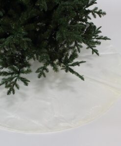Velvet Tree Skirt White