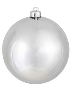 Silver Shiny Ball Uv Drilled Cap