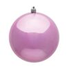 8In Pink Shiny Ball Uv Cap 20Cm