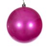 8In Hot Pink Pearl Ball Dril 20Cm 8In Hot Pink Pearl Ball Dril 20Cm
