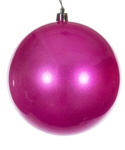 8In Hot Pink Pearl Ball Dril 20Cm
