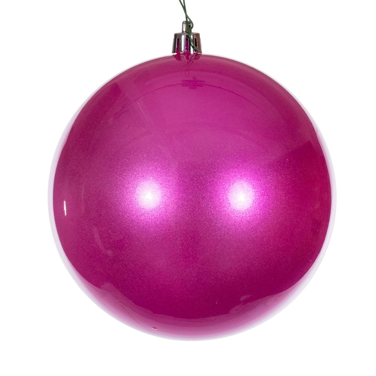 8In Hot Pink Pearl Ball Dril 20Cm 8In Hot Pink Pearl Ball Dril 20Cm