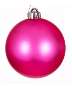 8In Hot Pink Matte Ball Uv Cap 20Cm