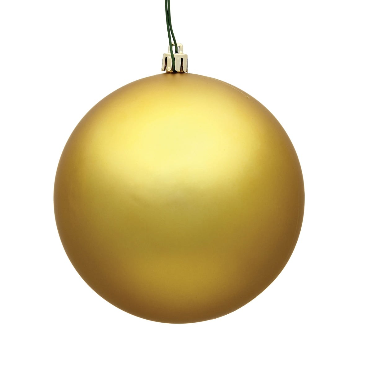 8In Gold Matte Ball Uv Cap 20Cm 8In Gold Matte Ball Uv Cap 20Cm