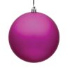 8In Fuchsia Matte Ball Uv Cap 20Cm