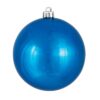 8In Blue Shiny Ball Uv Cap 20Cm