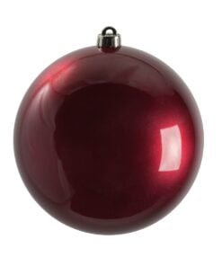 8In Berry Red Candy Ball Uv 20Cm
