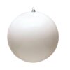 6In White Shiny Ball Uv 6In White Shiny Ball Uv