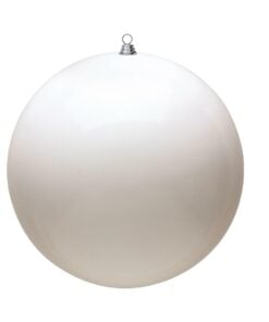 6In White Shiny Ball Uv