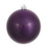 6In Plum Candy Ball Uv Drilled