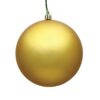 6In Gold Matte Ball Uv Drilled 6In Gold Matte Ball Uv Drilled