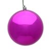 6In Fuchsia Shiny Ball Uv