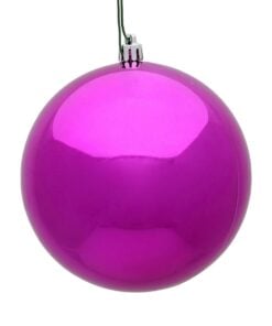 6In Fuchsia Shiny Ball Uv