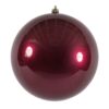 6In Berry Red Candy Ball Uv Dr