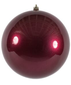 6In Berry Red Candy Ball Uv Dr