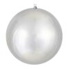 20In Giant Silver Shiny Orn 20In Giant Silver Shiny Orn