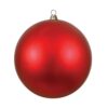 15.75In Red Matte Ball Uv 15.75In Red Matte Ball Uv
