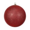 15.75In Red Glitter Ball 15.75In Red Glitter Ball