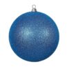 15.75In Blue Glitter Ball
