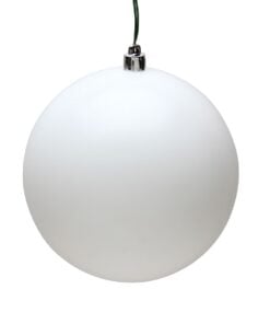 12In White Matte Ball Uv Cap