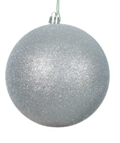 12In Silver Glitter Ball Cap