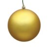 12In Gold Matte Ball Uv Cap 12In Gold Matte Ball Uv Cap