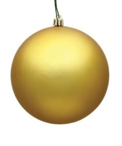 12In Gold Matte Ball Uv Cap