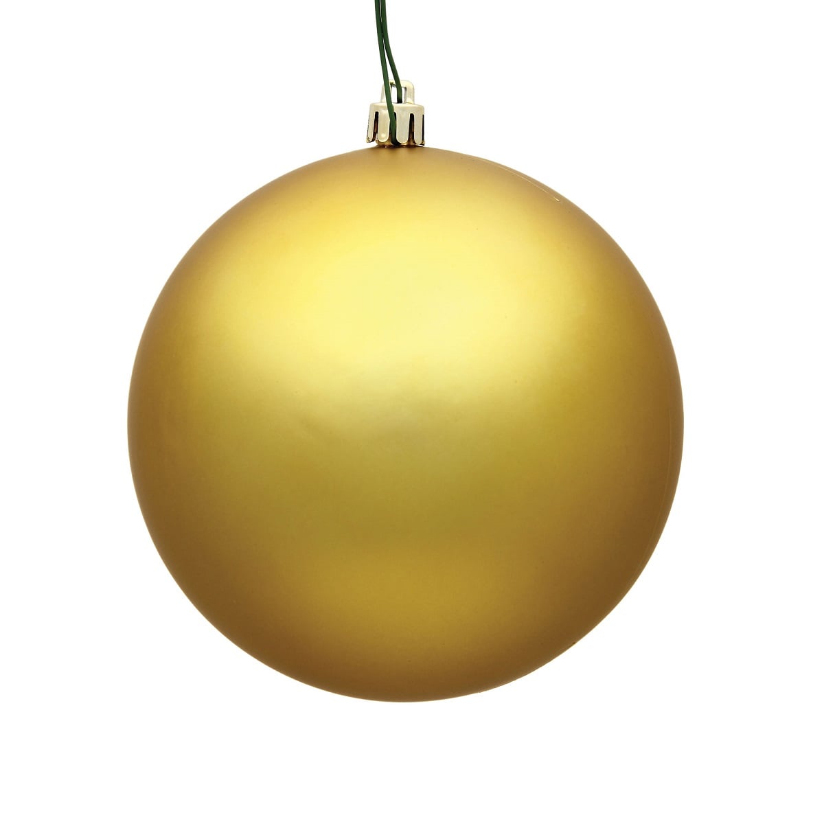 12In Gold Matte Ball Uv Cap 12In Gold Matte Ball Uv Cap
