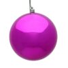 12In Fuchsia Shiny Ball Uv Cap 12In Fuchsia Shiny Ball Uv Cap