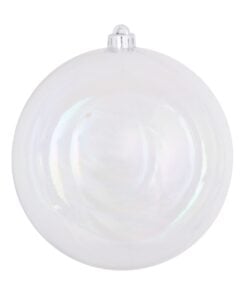 12 Clear Iridescent Ball Drill